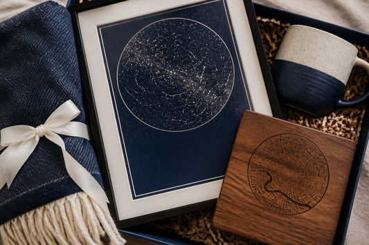 1st Anniversary Gift Ideas for Men: Paper, Maps & Keepsakes