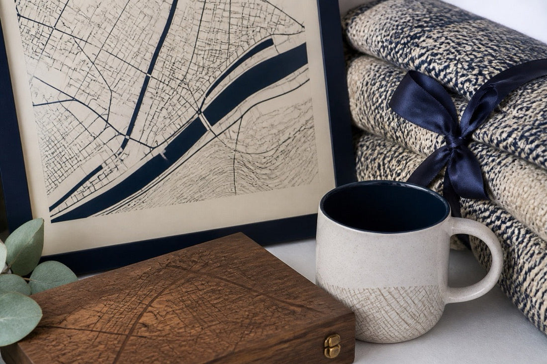 Anniversary Map Prints: Personalized Venue & Star Map Gifts